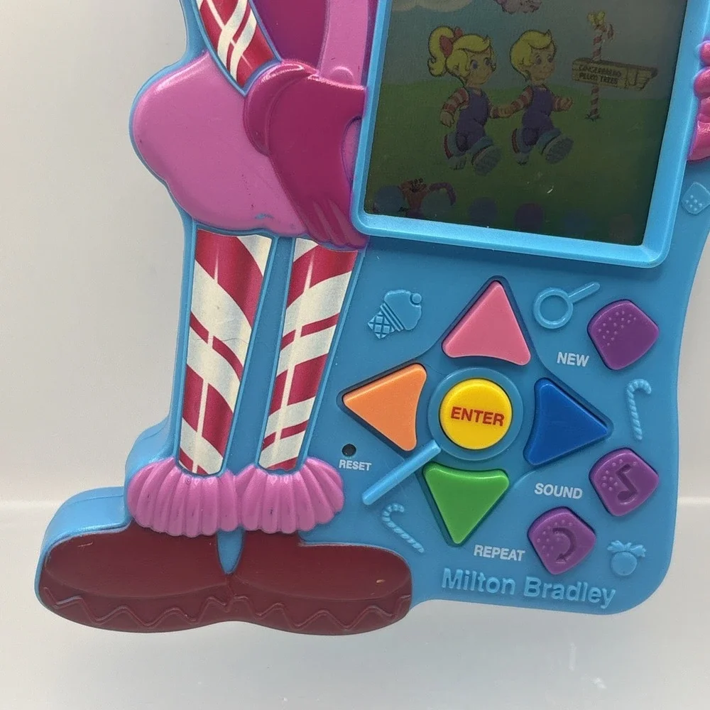 Vintage 1997 CandyLand Adventure Talking Handheld Electronic Game Milton Bradley